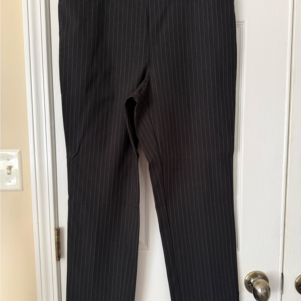 Charcoal Pinstripe Pants- NWT